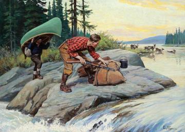 Their Lucky Day Artwork by Philip R. Goodwin