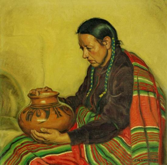 Pottery Of The Past Artwork by E. Martin Hennings