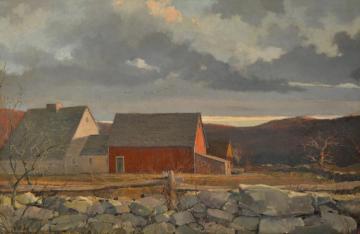 October Artwork by Eric Sloane