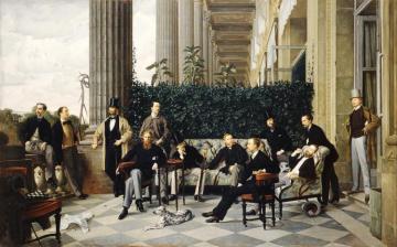 The Circle Of The Rue Royale Artwork by James Tissot