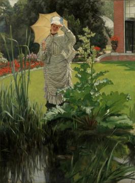 Spring Morning Artwork by James Tissot