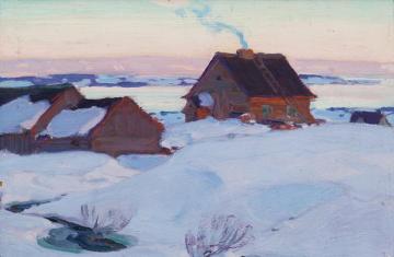 Ferme De St. Antoine Artwork by Clarence Gagnon