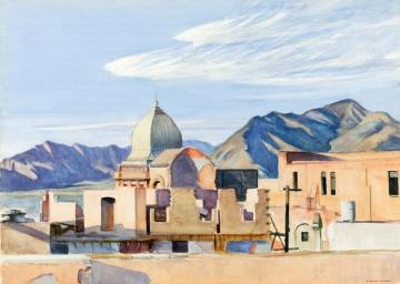 Construction In Mexico Artwork by Edward Hopper