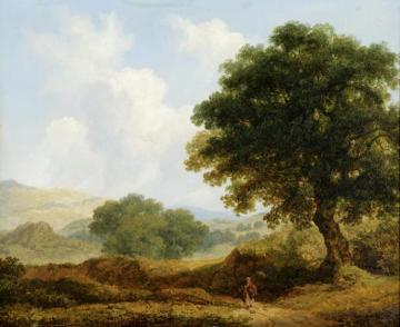 Landscape, View Taken In The County Of Wicklow Artwork by James Arthur O'Connor