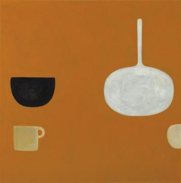 Orange Still Life Artwork by William Scott