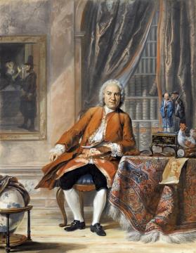 Portrait Of Joan Jacob Mauricius,governor - General Of Suriname Artwork by Cornelis Troost