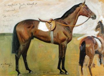 A Humble Horse Artwork by Sir Alfred James Munnings