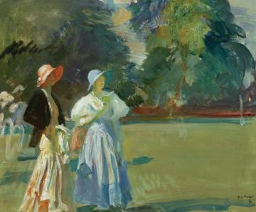 Ascot Artwork by Sir Alfred James Munnings