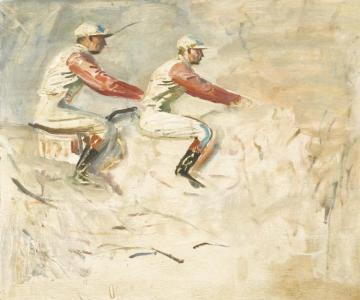 Study For The Start Artwork by Sir Alfred James Munnings