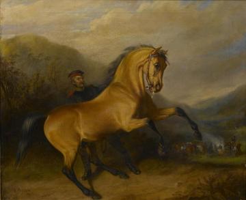 The Startled Steed Artwork by Nikolai Sverchkov