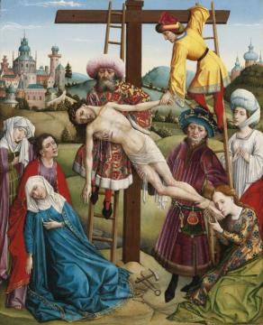 The Descent From The Cross Iii Artwork by Rogier van der Weyden
