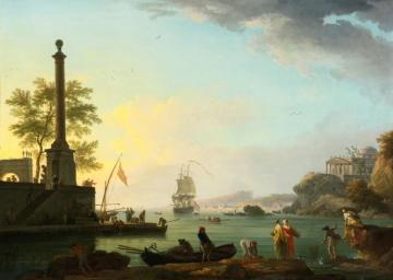 View Of An Archipelago Artwork by Claude-Joseph Vernet