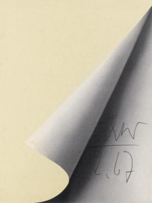 Blattecke Artwork by Gerhard Richter