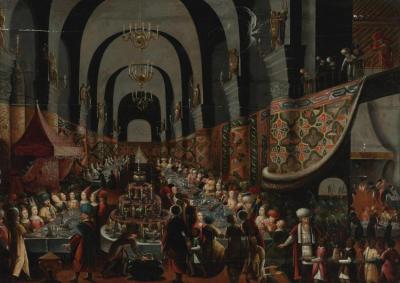 Balthasar's Feast Artwork by Frans Francken II