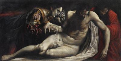 Compianto Sul Corpo Di Cristo Artwork by Domenico Fetti
