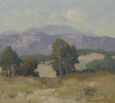 The Volcano Artwork by Maurice Braun