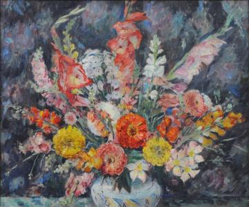 Floral Still Life Artwork by Max Kuehne