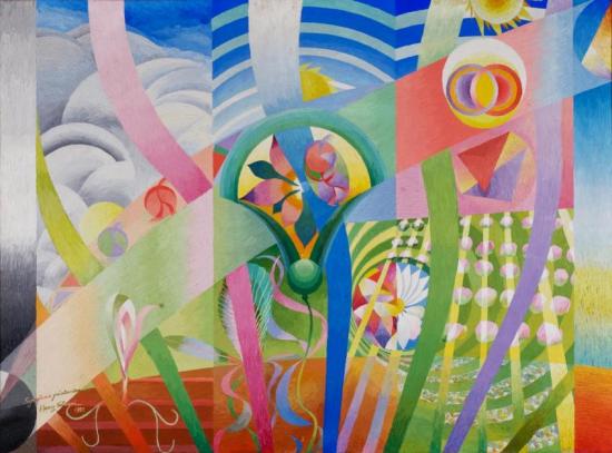 Symphonie Printaniere, 1932 Artwork by Henry Valensi