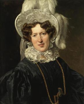 Portrait Of Mrs Wartfeld Artwork by Ferdinand Georg Waldmuller