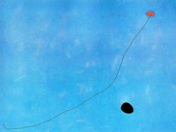 Blue Iii Artwork by Joan Miró