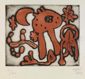 Composition Artwork by Joan Miró