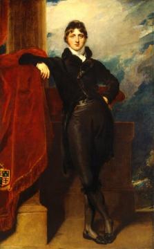 Lord Granville Leveson-gower,later 1st Earl Granville Artwork by Sir Thomas Lawrence