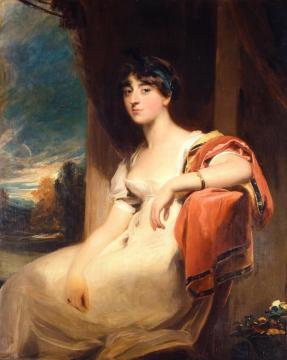 Miss Harriet Clements Artwork by Sir Thomas Lawrence