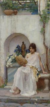 Flora Artwork by John William Waterhouse