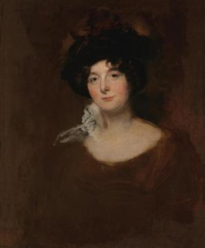 Potrait Of A Lady,said To Be Lady Blessington's Sister Artwork by Sir Thomas Lawrence