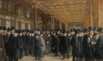 The Stock Exchange, Copenhagen Artwork by Peder Severin Kroyer