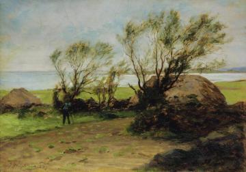 The Kail Yard Artwork by Joseph Farquharson