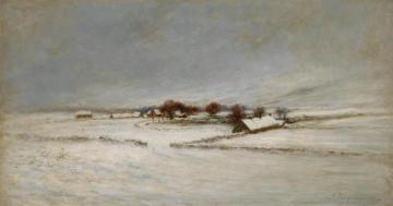 Winter Landscape Artwork by Joseph Farquharson
