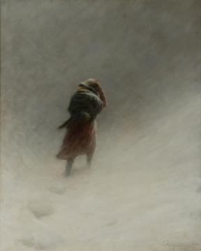 The Blizzard Artwork by Joseph Farquharson