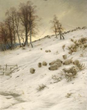 A Surrey Lane Artwork by Joseph Farquharson