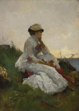 Pensive Artwork by Alfred Stevens