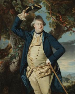 Portrait Of George Nassau Clavering, 3rd Earl Cowper (1738-1789) Artwork by Johann Zoffany