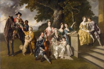 The Family Of Sir William Young Artwork by Johann Zoffany