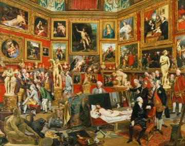 Tribuna Of The Uffizi Artwork by Johann Zoffany