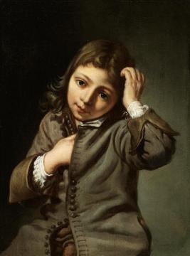 Boy Touching His Head Artwork by Michael Sweerts
