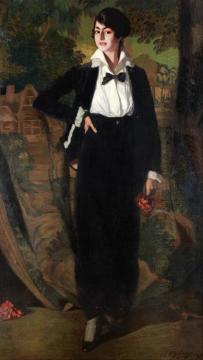 Mademoiselle Souty Artwork by Ignacio Zuloaga y Zabaleta