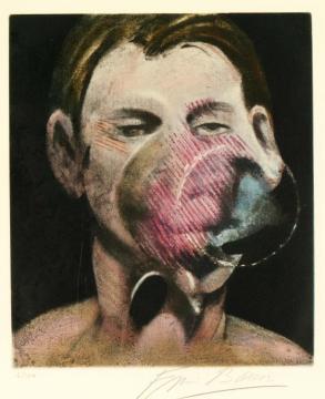Portrait Of Peter Beard Artwork by Francis Bacon