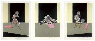 Triptyque Aout (set 3) Artwork by Francis Bacon