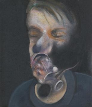 Two Studies For Self-portrait Ii Artwork by Francis Bacon