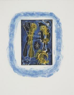 Anti-platon, La Lumiere De La Lame, 1962 Artwork by Joan Miró