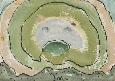 Happy Clam Shell Artwork by Arthur Dove