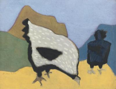 Hens Artwork by Milton Avery