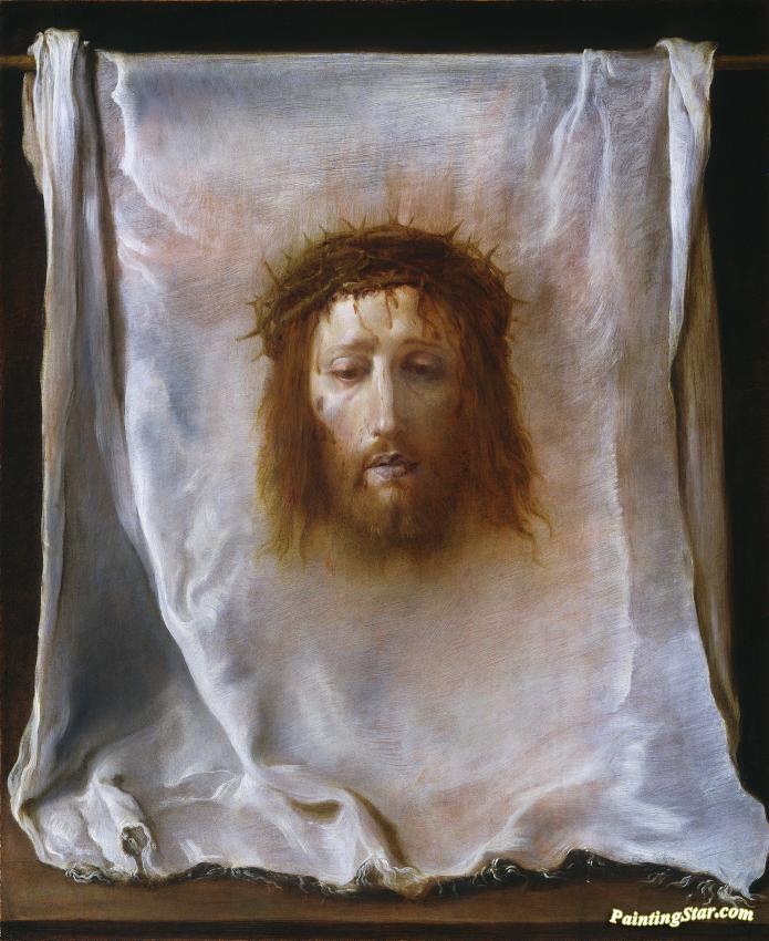 The Veil Of Veronica Artwork by Domenico Fetti