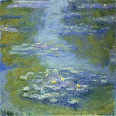 Water Lilies Artwork by Claude Oscar Monet