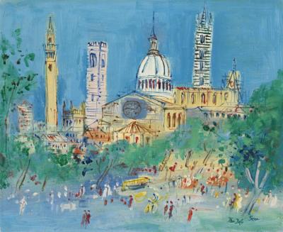 Sienne Artwork by Jean Dufy
