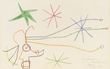 Épreuve.genÈve,gÉrald Cramer,1958 Artwork by Joan Miró